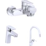 Artema 3Lü Set A43058 Nuvo Banyo A43401 Neva Soft Eviye A42966 Nuvo Round Lavabo