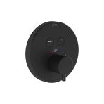 Artema A4271836 Mat Siyah AquaHeat Round Ankastre Termostatik Banyo Bataryası