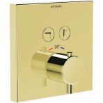 Artema A4274674 Soft Altın Square Ankastre Termostatik Banyo Bataryası