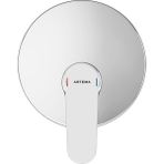 Artema A42829 Krom Root Round Ankastre Duş Bataryası