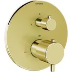 Artema A4325874 Soft Altın Root Round Ankastre termostatik Banyo Bataryası