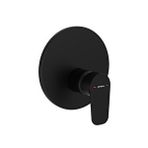 Artema A4334836 Root Round Mat Siyah Ankastre Termostatik Duş Bataryası