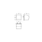 Artema Arkitekta A44381 Tuvalet Kağıtlığı