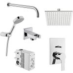 Artema Flo S Ankastre Banyo Bataryası Seti A49297 ( Gagasız )