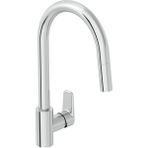 Artema Flow Soft Eviye Bataryası (C Tip, Pull-Out) A43445 - Krom