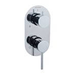 Artema Minimax A41652 Krom Yönlendiricili 3 Yollu Ankastre Banyo Bataryası