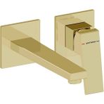 Artema Minimax Square Ankastre Lavabo Bataryası (Kısa) Soft Altın A4359274 - 1 - Krom