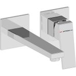 Artema Minimax Square Ankastre Lavabo Bataryası (Uzun) Krom A43593 - 1