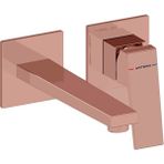 Artema Minimax Square Ankastre Lavabo Bataryası Uzun Soft Bakır A4359329 - 1 - Krom