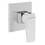 Artema Root Square A42751 Krom Sıva Üstü Ankastre Duş Bataryası