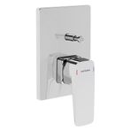 Artema Root Square A42752 Krom Sıva Üstü Ankastre Banyo Bataryası