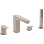Artema Root Square A4275734 Fırçalı Nikel Küvet Bataryası