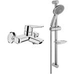 Artema Solid S Banyo Bataryası + Artema Samba 3f Sürgülü Duş Takımı - std - Krom