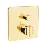 Artema Suit U A4267423 Altın V-Box Sıva Üstü Ankastre Termostatik Banyo Bataryası