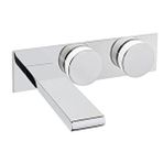 Artema Vitra Memorıa Ankastre Lavabo Bataryası A4285157 Krom-beyaz Gümüş