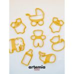 Artemia Home 8’li Bebek Temalı Kurabiye Kalıbı Seti | Doğum & Hastane Karşılama | Baby Shower Kurabiye Kalıbı - 8 Adet
