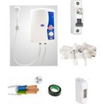 Artemis Elektro Model Elektrikli Şofben 6 mt Kablolu Tam Takım Set