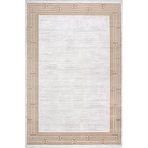 Artemis Halı Alegra 03020C Gold Kemik Çizgi Desenli Bambu Halı GOLD KEMİK 80 x 300