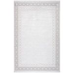 Artemis Halı Alegra 03022C Gri Kemik Çerçeveli Desen Bambu Halı GRİ KEMİK 100 x 200