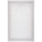 Artemis Halı Alegra 03022C Gri Kemik Çerçeveli Desen Bambu Halı GRİ KEMİK 160 x 230