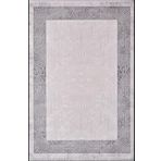 Artemis Halı Alegra 09113C Gri Krem Çizgi Desen Bambu Halı GRİ KREM 80 x 300
