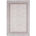 Artemis Halı Barok 02247D Antrasit Bej Krem Retro Motifli Halı antrasit 200 x 290