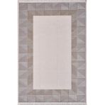 Artemis Halı Mina 09101B Kahve Bej Çerçeve Desen Bambu Halı KAHVE BEJ 80 x 300