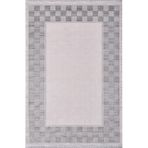 Artemis Halı Mina 09106D Gri Çerçeve Desen Bambu Halı GRİ 160 x 230