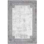 Artemis Halı Murano 01360A Gri Krem Eskitme Desenli Yün Halı Gri - Krem 80 x 300