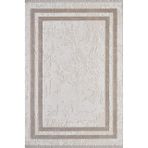 Artemis Halı Murano 01361A Krem Bej Çizgi Desenli Yün Halı KREM BEJ 160 x 230