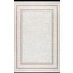 Artemis Halı Murano 02990C Bej Kemik Çerçeve Desen Yün Halı KEMİK BEJ 80 x 150