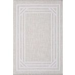 Artemis Halı Murano 09163E Krem Bej Çizgi Desenli Yün Halı KREM BEJ 100 x 200