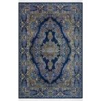 ARTEMİS HALI SİLK - 05156A - İPEK HALI LACİVERTİ 160X230
