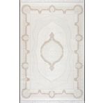 Artemis Halı Vanessa 03080A Krem Bej Klasik Göbekli Yün Halı KREM BEJ 80 x 150