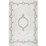 Artemis Halı Vanessa 03080B Gri Krem Klasik Göbekli Yün Halı GRİ KREM 100 x 300