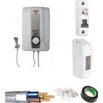 Artemis Lion 9000 w Yüksek Isı 3 mt Kablolu Tam Takım Set Şofben