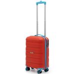 Artemis Polipropilen PP 55 cm Kırmızı Kırılmaz Kabin Boy Valiz