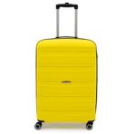 Artemis Polipropilen PP 55 cm Sarı Kırılmaz Kabin Boy Valiz