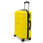 Artemis Polipropilen PP 75 cm Sarı Kırılmaz Büyük Boy Valiz