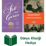 Artemis Yayınları Aşk ve Gurur (Ciltli) + Geometri + Dünya Klasiği Hediye - Hayır