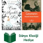 Artemis Yayınları Cam Ayaklı Kız + Geometri + Dünya Klasiği Hediye - Hayır