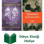 Artemis Yayınları Ölümcül Oyuncaklar 1. Kitap - Kemikler Şehri + Geometri + Dünya Klasiği Hediye - Hayır