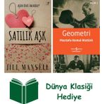 Artemis Yayınları Satılık Aşk + Geometri + Dünya Klasiği Hediye - Hayır