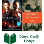 Artemis Yayınları Supernatural - Oğullar ve Savaşlar + Geometri + Dünya Klasiği Hediye - Hayır