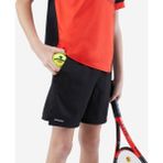 ARTENGO Çocuk Tenis Şortu - Siyah - TSH Dry Nefes Alabilir Kumaş ile Esnek Hareket Özgürlüğü - 7 - 8 Yaş