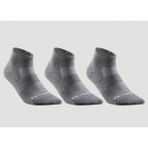 Artengo Tenis Çorabı - Orta Boy Konçlu - Unisex - 3 Çift - RS500 - 43 - 46 - Gri