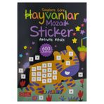 Artenino MOZAİK STİCKER - HAYVANLAR - AKTİVİTE KİTABI