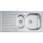 Artenova 1,5 Hazneli 500x1010 mm Sol Çelik Eviye
