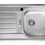 Artenova Tezgaha Sıfır Keten Dokulu D-t 86x43,5 Sol Evye