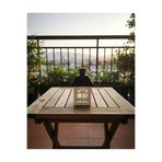 Artepieza co. Siyah Beyaz Camlı Metal Salon Bahçe ve Balkon Tipi Askılı Dekoratif Fener-Dekoratif Mumluk 12*6